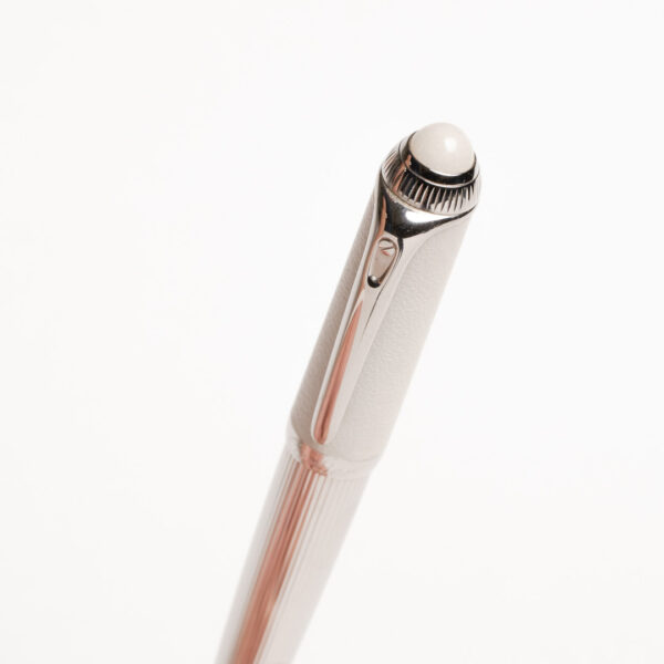 Cartier Roadster pen, white leather - Image 2