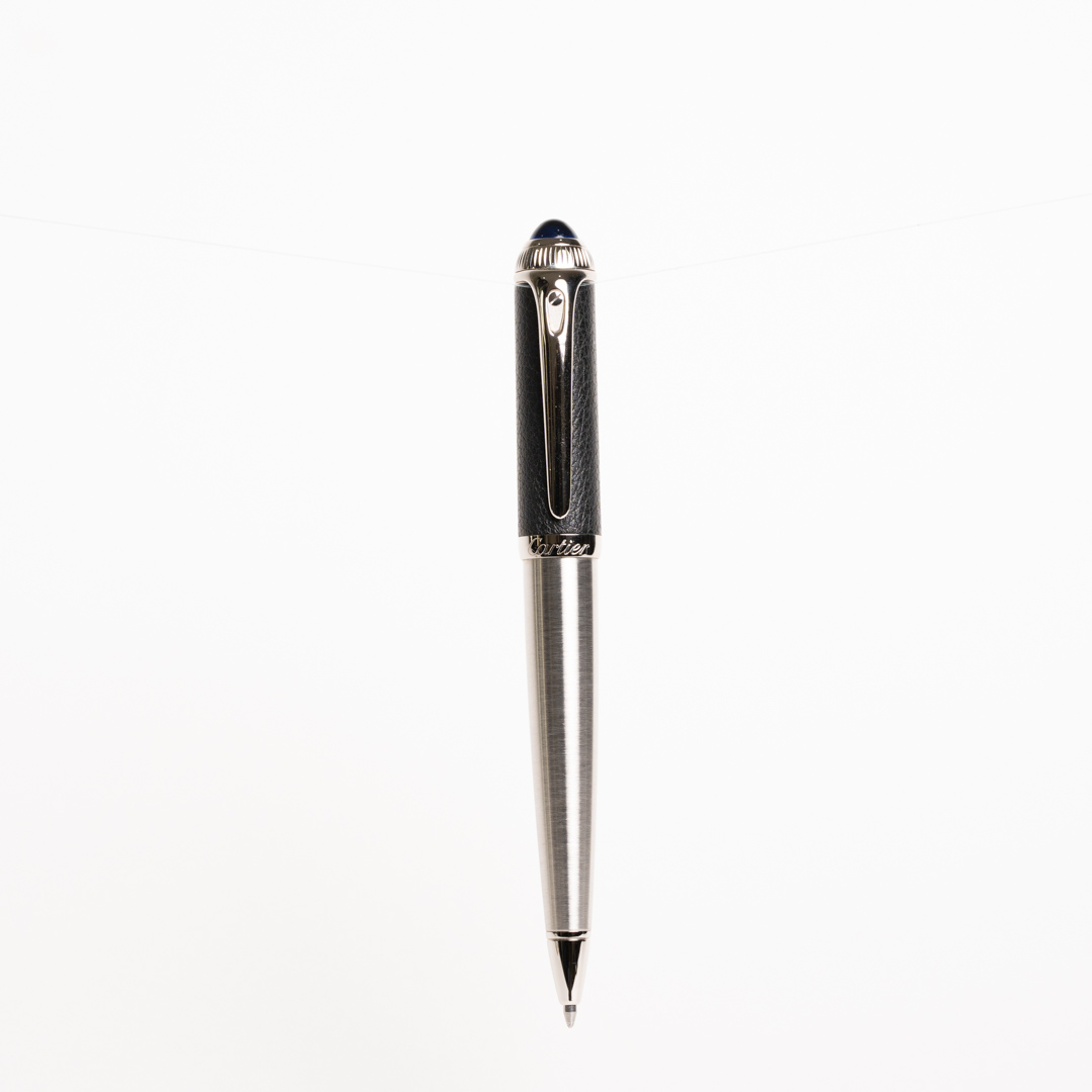 Cartier Roadster Pen Black Leather