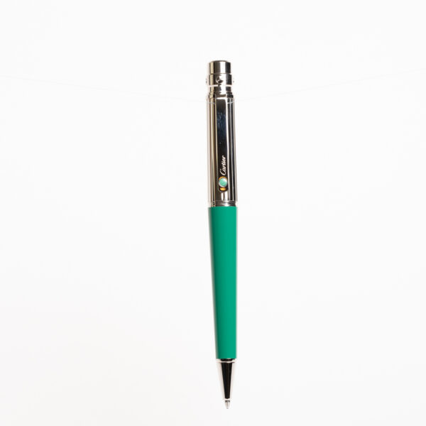 Cartier Santos Jumbo Pen Green