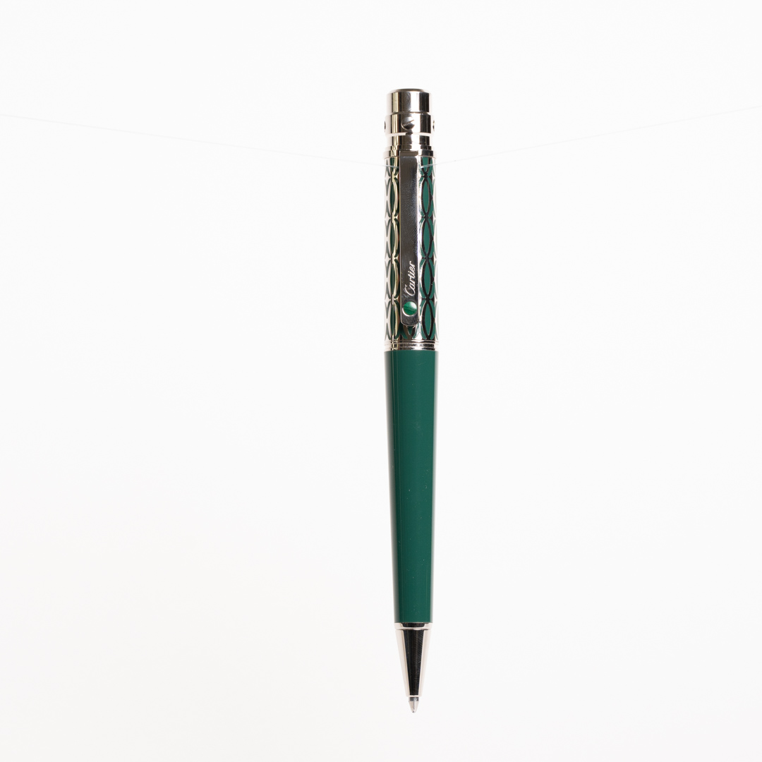 Cartier Santos Jumbo Pen Green