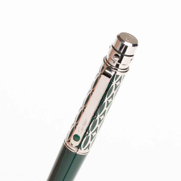 Cartier Santos Jumbo Pen Green - Image 2